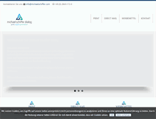 Tablet Screenshot of michaelschiffer.com